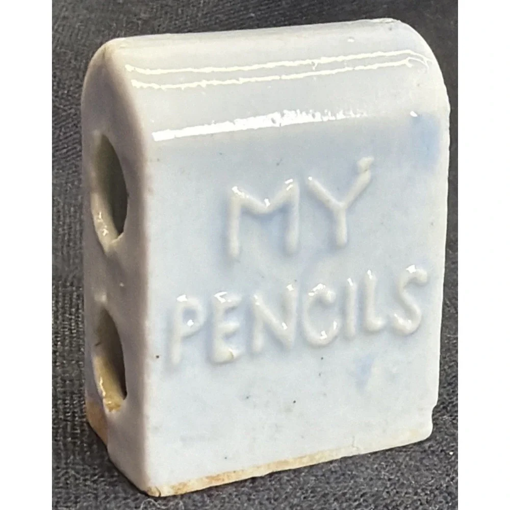 Vintage Pencil Holder School Office Desk Japan Made